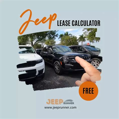 jeep auto lease calculator